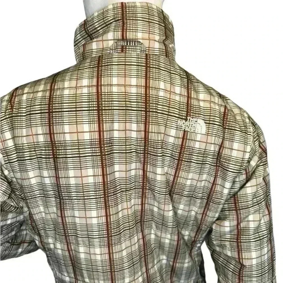 The Nortth Face Woman’s Brown Plaid Milletan Insulated Jacket She Size Medium. - Picture 2 of 11